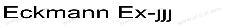 Eckmann Ex字体转换